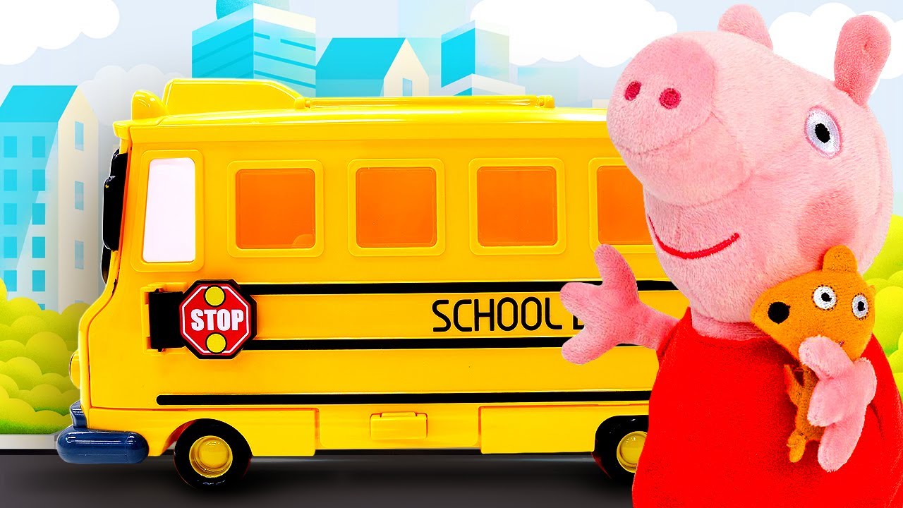 Vive la rentrée! Peppa Pig et ses amis à l’école: la première leçon.