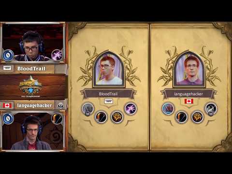 HCT Fall Championship: BloodTrail vs lnguagehackr - 2018 | Day 2 Group C
