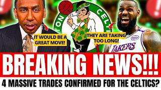 BOMB NEWS! 5 MASSIVE NBA STAR TRADES CONFIRMED FOR THE BOSTON CELTICS? | NBA