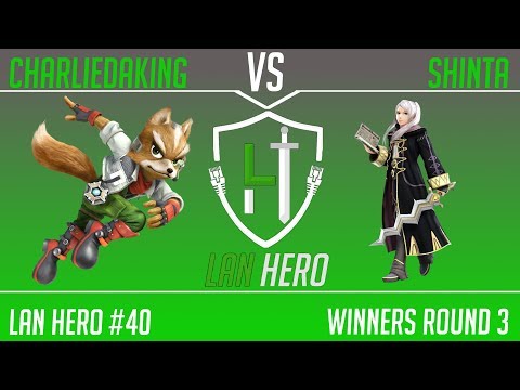 LAN Hero #40 LH Charliedaking (Fox, Sheik) vs Shinta (Robin) - Winners R3