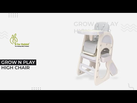 Grow N Play Multi-Functional Smart Convertible High Chair for Kids Installation Video