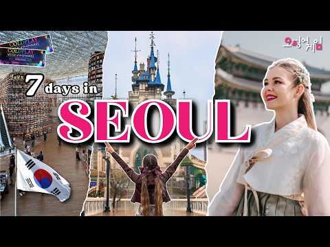 A Week in My Life in SEOUL 🇰🇷 Coldplay Concert, DMZ, Lotte World & More! Korea VLOG ✨