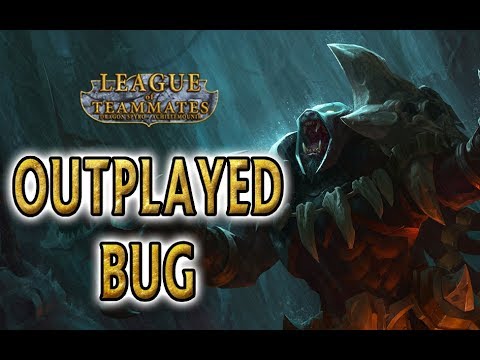 Rengar vs Kha'zix Get outplayed bug