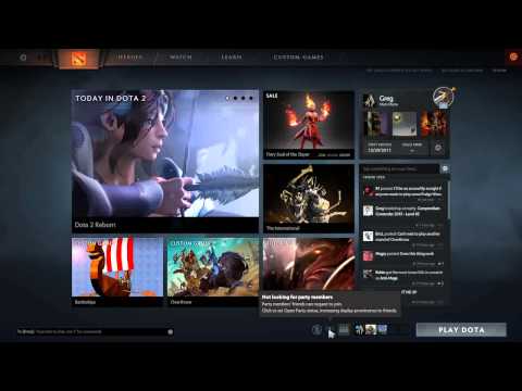 Dota 2 Reborn Beta Video