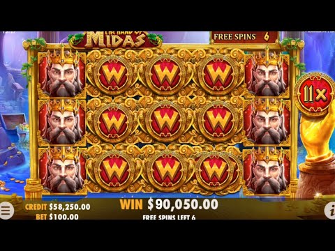 THE HAND OF MIDAS !! AWESOME SESSION!! MEGA BIG WIN!! PRAGMATIC PLAY!!✌️✌️