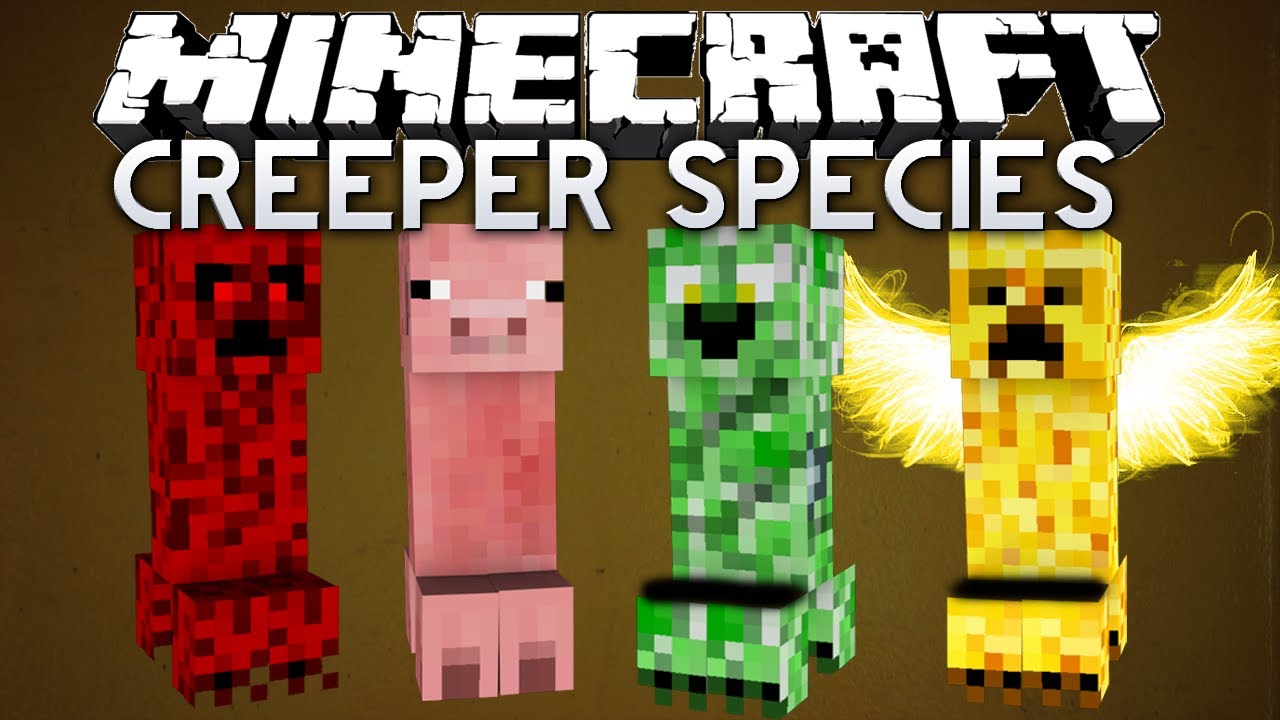 Minecraft: CREEPER SPECIES MOD!