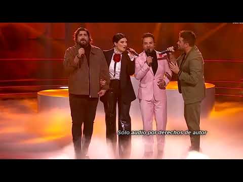 Laura Pausini, Luis Fonsi, Pablo López y Antonio Orozco - En cambio no (audio)