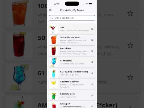 SOS Cocktail - Drink Recipes video thumbnail