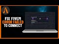 How to Fix FIVEM Failed to Connect to Server After 3 Attempts | Full guide (2024)