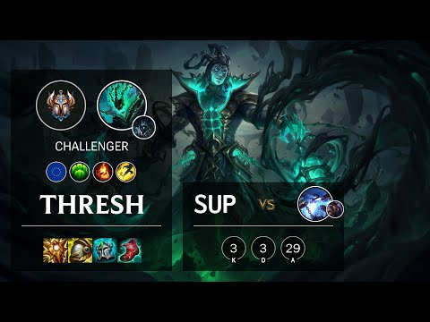 Thresh Support vs Xerath - EUW Challenger Patch 11.19