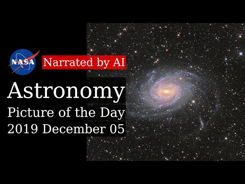 APOD: 2019-12-05 - Spiral Galaxy NGC 6744 (Narrated by Joanna)