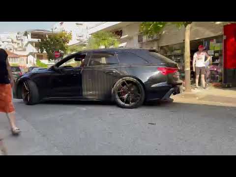 2021 AUDI RS6 C8 straight pipe