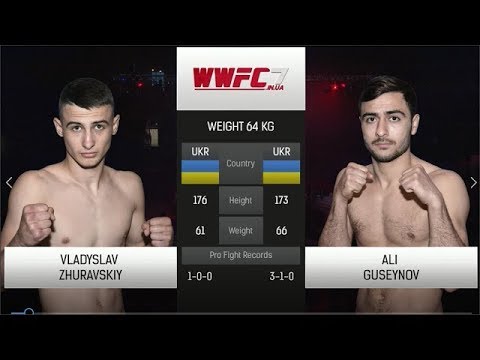 WWFC7 Vladislav Zuravskiy vs Ali Guseynov Weight 64