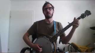 The Pogues - Jesse James - Banjo Cover - Ibanez B200 with Tabs&amp;Chords
