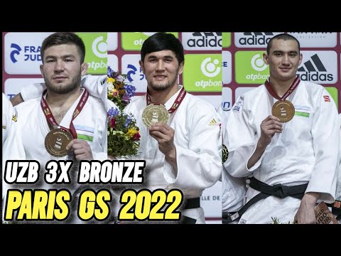 Judo Paris GS 2022 - BOLTABOEV, BOBONOV and TUROBOYEV