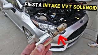 FORD FIESTA INTAKE VVT SENSOR SOLENOID REPLACEMENT VARIABLE VALVE TIMING
