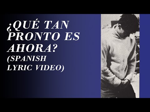 The Smiths - How Soon Is Now? (Official Spanish Lyric Video)