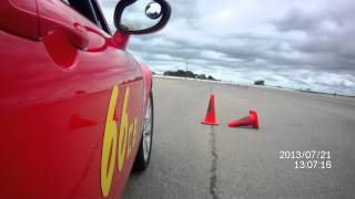 preview picture of video 'Kansas MiDiv Autocross 66cs Run 5 7/21/2013'