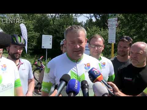 Nový úsek Vážskej cyklomagistrály