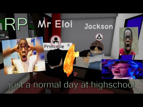 A Normal Day At Highschool In Ohio - Brookhaven 🏡RP