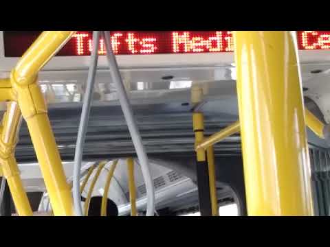 Mbta Silver Line SL4 to South Station via Washington Street. (Full ride)