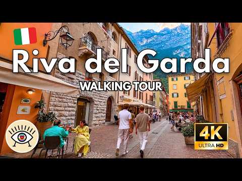 Riva del Garda, Italien 🇮🇹 | UNGLAUBLICHER TOP-Rundgang (4K) am Gardasee! ✅