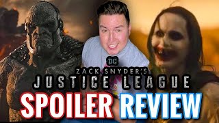 Zack Snyder's Justice League SPOILER REVIEW (Snyder Cut)