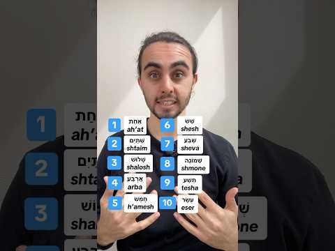 What’s the last one? 💭🇮🇱 Comment below if you know! 🥳#hebrew #learnhebrew #ivrit
