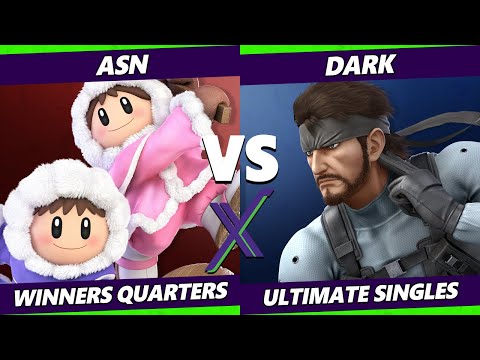 S@X 474 Winners Quarters - ASN (Ice Climbers) Vs. Dark (Snake) Smash Ultimate - SSBU