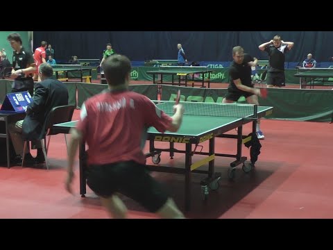 Павел ПУЛЬНЫЙ - Дмитрий БОБРОВ Настольный теннис, Table Tennis