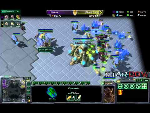 Game 2 - Cube (P) Vs Heusa (Z)  - semifinals ESL Starbow cup 1