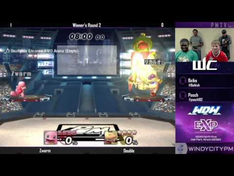 WDW 10/07/15 - Zwarm (Squirtle) vs Double (Sonic/Olimar) - Winner's Round 2