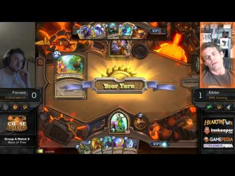 Hearthstone Curse Trials Tournament: Forsen vs Kibler