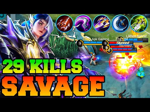 Savage + 29 Kills Lesley !! One Shot One Kill Build 68% Damage