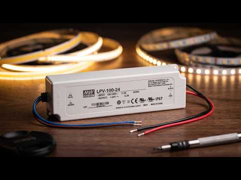 Блок питания Mean Well LPV-100-24 24V 100.8W 4.2А IP67 - фото 1 - id-p1851943995