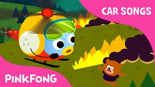 Helicopter | Car Songs | PINKFONG Songs for Children