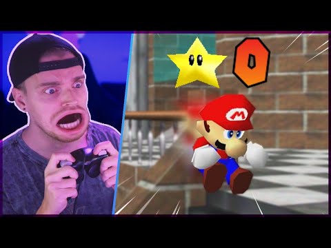 Ich versuche Mario 64 mit 0 STERNEN durchzuspielen (Challenge)