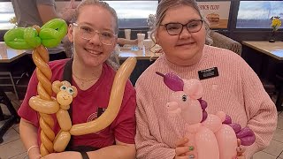 Chick-fil-A Bingo and Balloons Family Game Night with @lifewithgrannyt