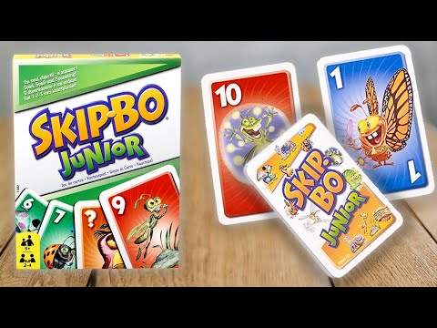 SKIP BO JUNIOR - Spielregeln TV (Spielanleitung Deutsch) - MATTEL GAMES SKIP-BO SKIPBO SKIP.BO