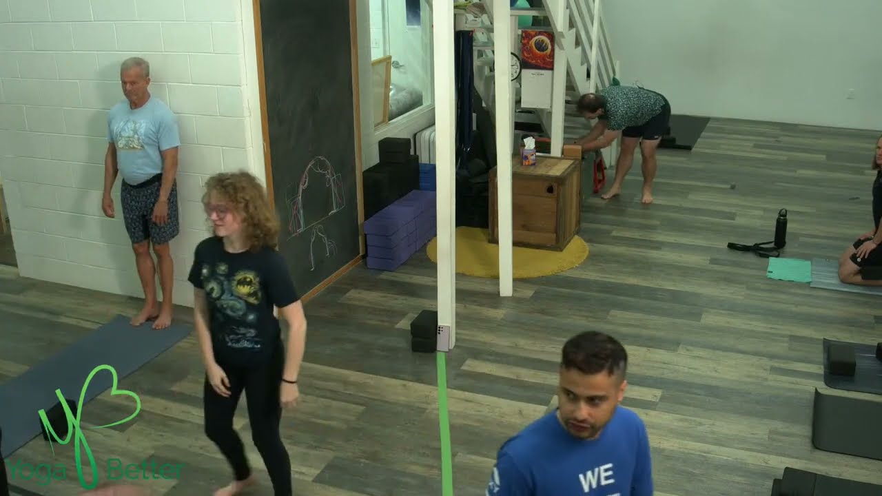 Level 1 - 6:15pm w/ ANDREW 11.14.24 YOGA BETTER ON LINE! (class starts @ 00:20:55 ends @ 01:21:45)