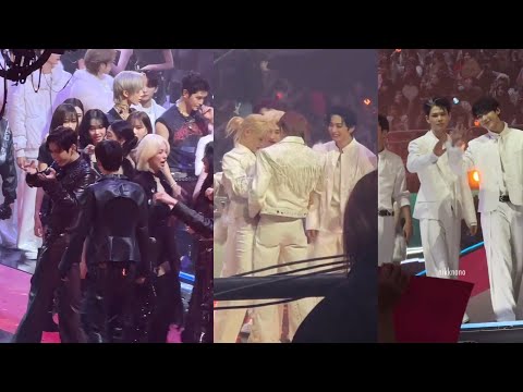 2025 SBS Gayo Daejeon Ending Interaction StrayKids, Enhypen, Cortis, Riize, NCT Wish & More 