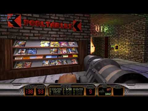 Duke Nukem 3D (20th Anniversary World Tour) - E5L1: High Times [All Secrets]