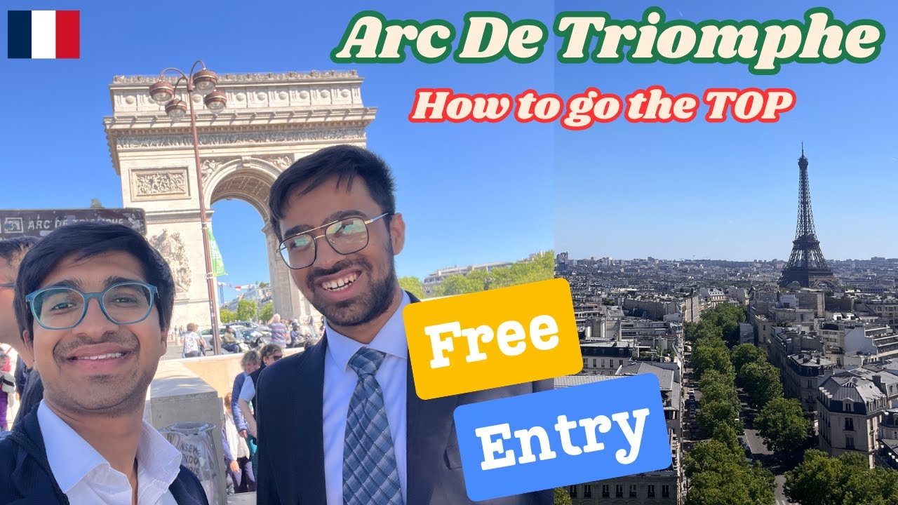 CLIMBING the Arc de Triomphe: 284 Steps, Ticket Hacks & INSANE Paris Views! 🇫🇷✨ (2025 Guide)