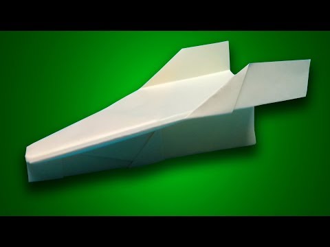 Flies 100 feets! How to make a paper airplane that flies over 30 meters