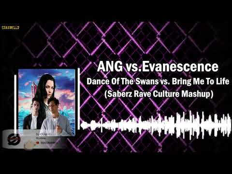 ANG vs.Evanescence - Dance Of The Swans vs. Bring Me To Life (Saberz Rave Culture Mashup)