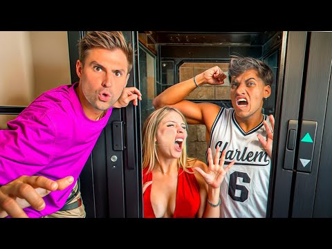 OS EX-NAMORADOS FICARAM PRESOS NO ELEVADOR!!