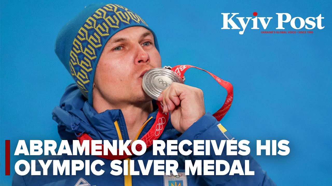 Exclusive: Abramenko receives his Olympic silver medal