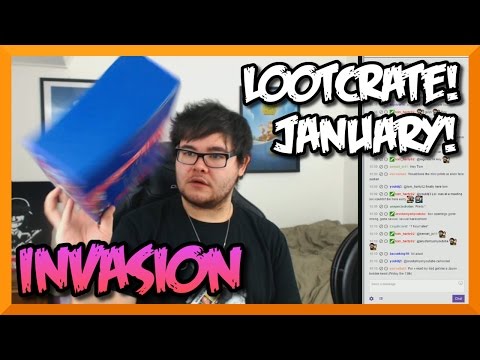 Lootcrate Unboxing! - January Lootcrate 2016: Invasion! #Lootcrate