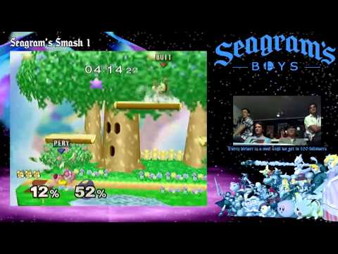Seagram's Smash 1 - WR1 - JJ (White Fox) vs. Alfred the Dude (Red Fox, Yoshi)