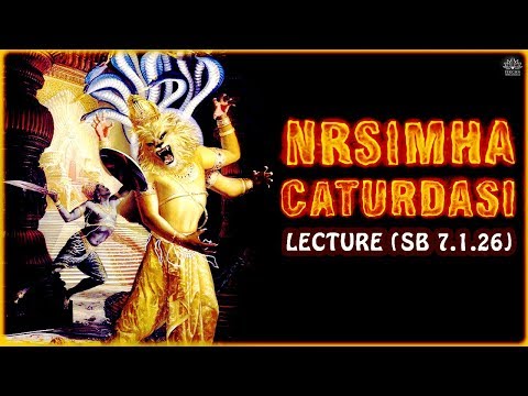Nrsimha Caturdasi Talk (SB 7.1.26) By HG Saradiya Rasa Devi Dasi - 29.4.18